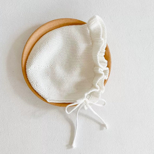 Angel Baby Knit Bonnet (0m-3yrs)