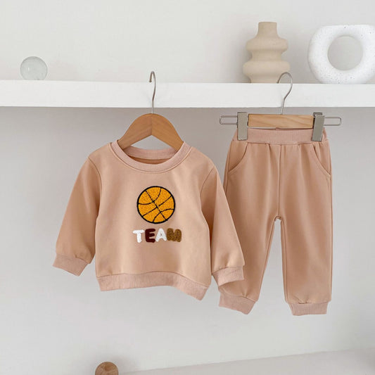 Basketball Team Cotton Lounge Set (6m-4yrs)