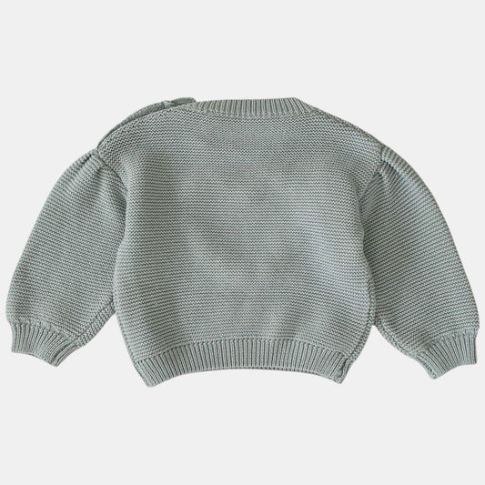 Bea Heart Cotton Knit Sweater (3m-3yrs)