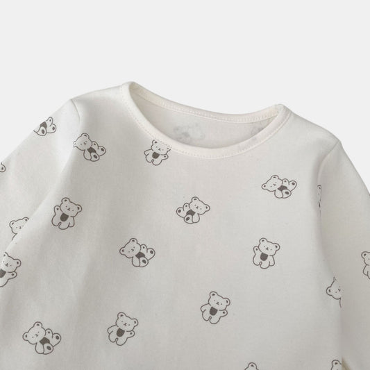 Bear Waves Cotton Top (3m-3yrs)
