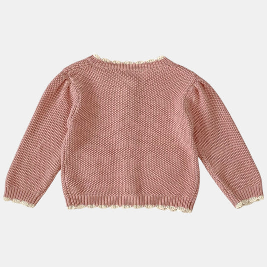 Betty Cotton Knit Cardigan (3m-3yrs)