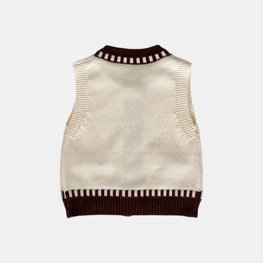Blake Heritage Cotton Knit Vest (3m-3yrs)