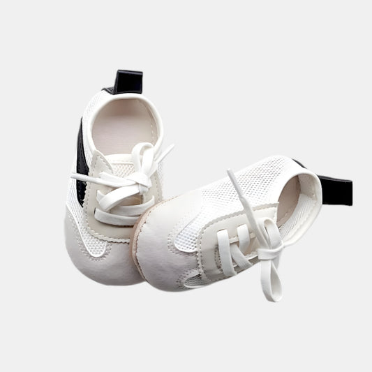 Breathable Mesh Baby Sneakers, Black (11-13cm)