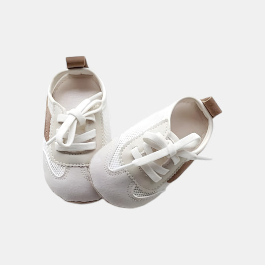 Breathable Mesh Baby Sneakers, Brown (11-13cm)