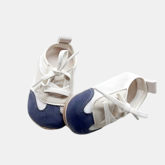 Breathable Mesh Baby Sneakers, Navy (11-13cm)