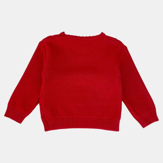 Carmen Lattice Cotton Knit Sweater (3m-3yrs)