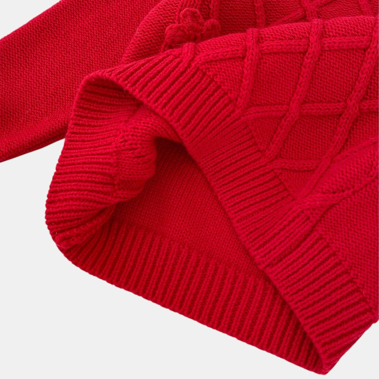 Carmen Lattice Cotton Knit Sweater (3m-3yrs)