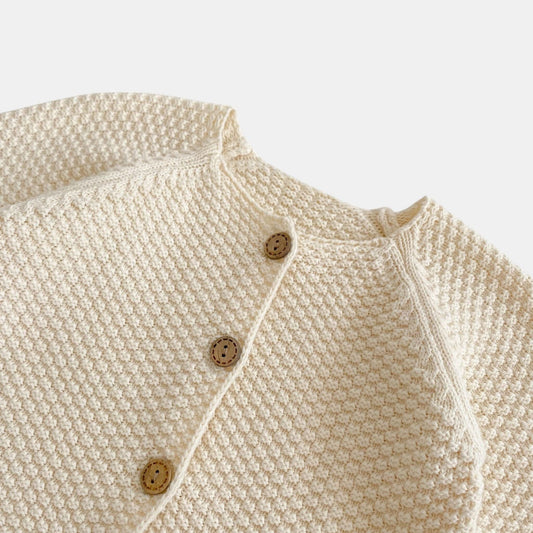 Casey Essential Cotton Knit Cardigan (3m-3yrs)