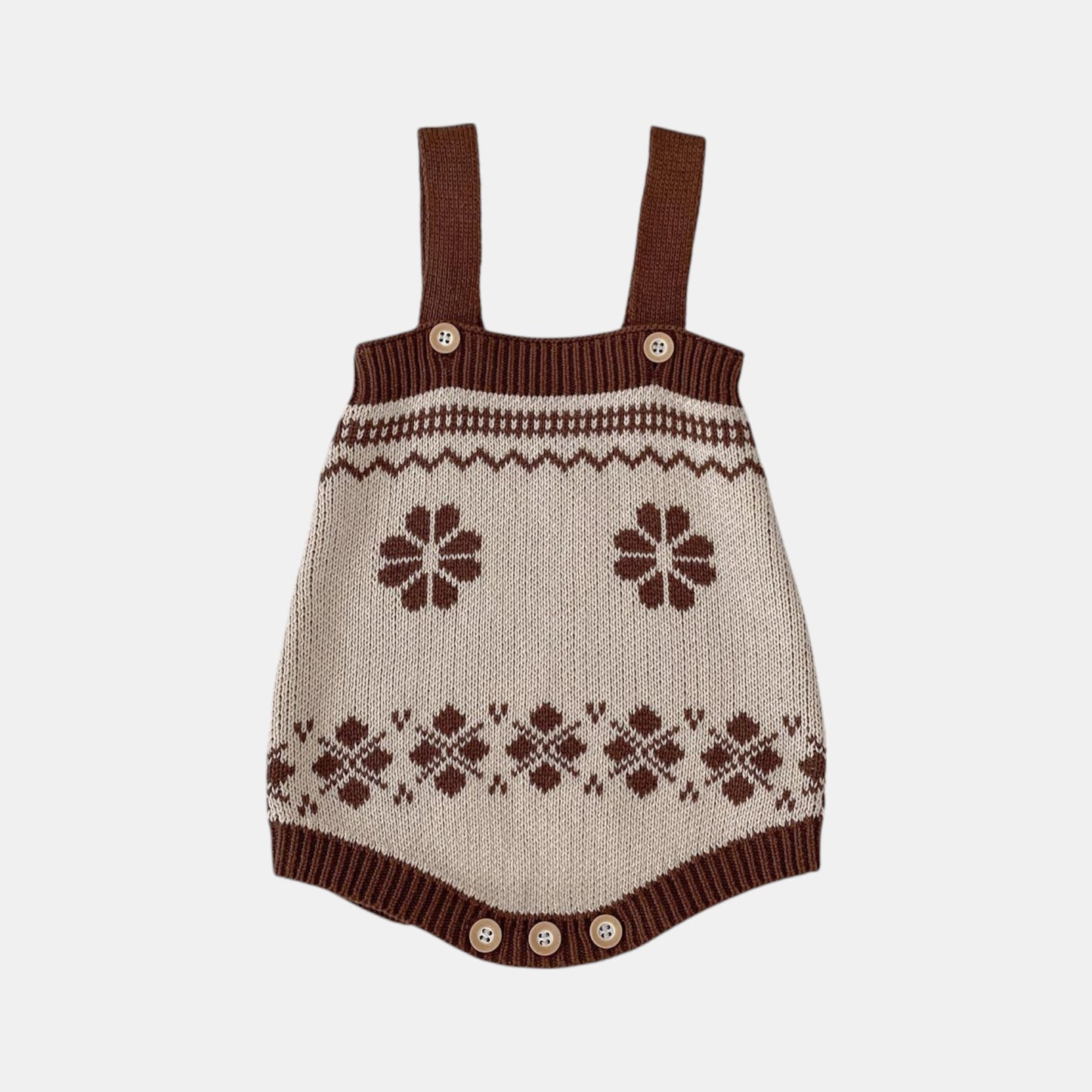 Cedar Trail Cotton Knit Romper (3m-3yrs)