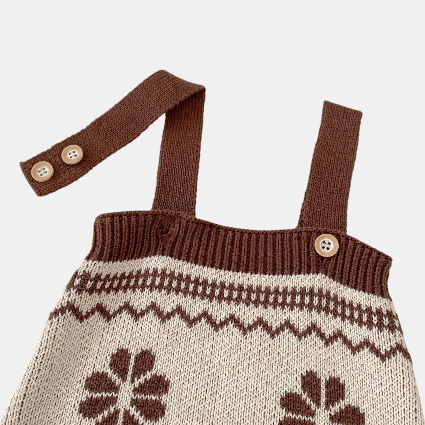 Cedar Trail Cotton Knit Romper (3m-3yrs)