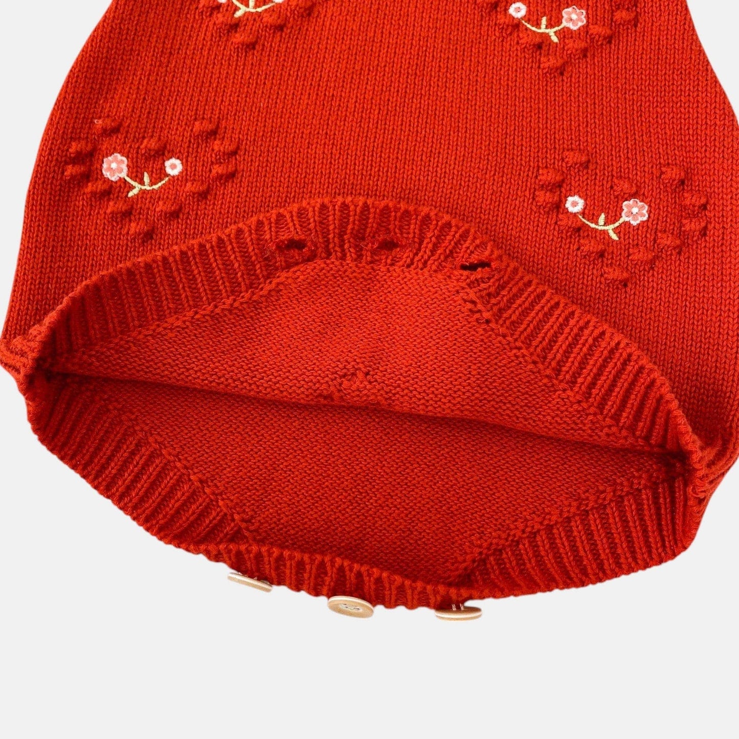 Cherish Heart Cotton Knit Romper (3m-3yrs)