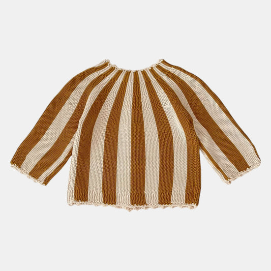 Circus Stripe Cotton Knit Cardigan (3m-3yrs)