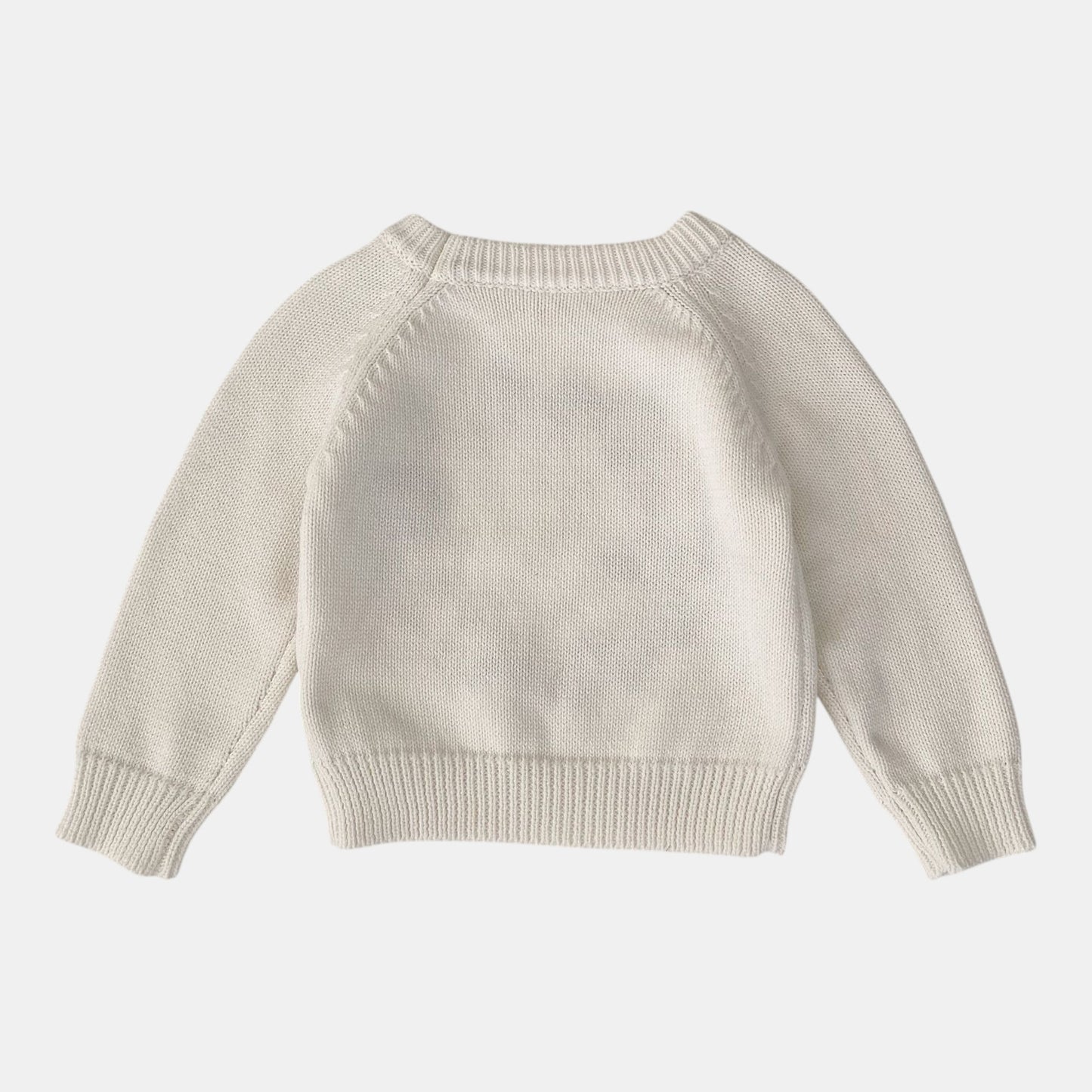 Clara Halo Cotton Knit Sweater (3m-3yrs)