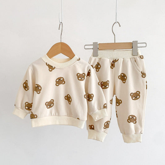 Cosy Bear Cotton Lounge Set (3m-3yrs)