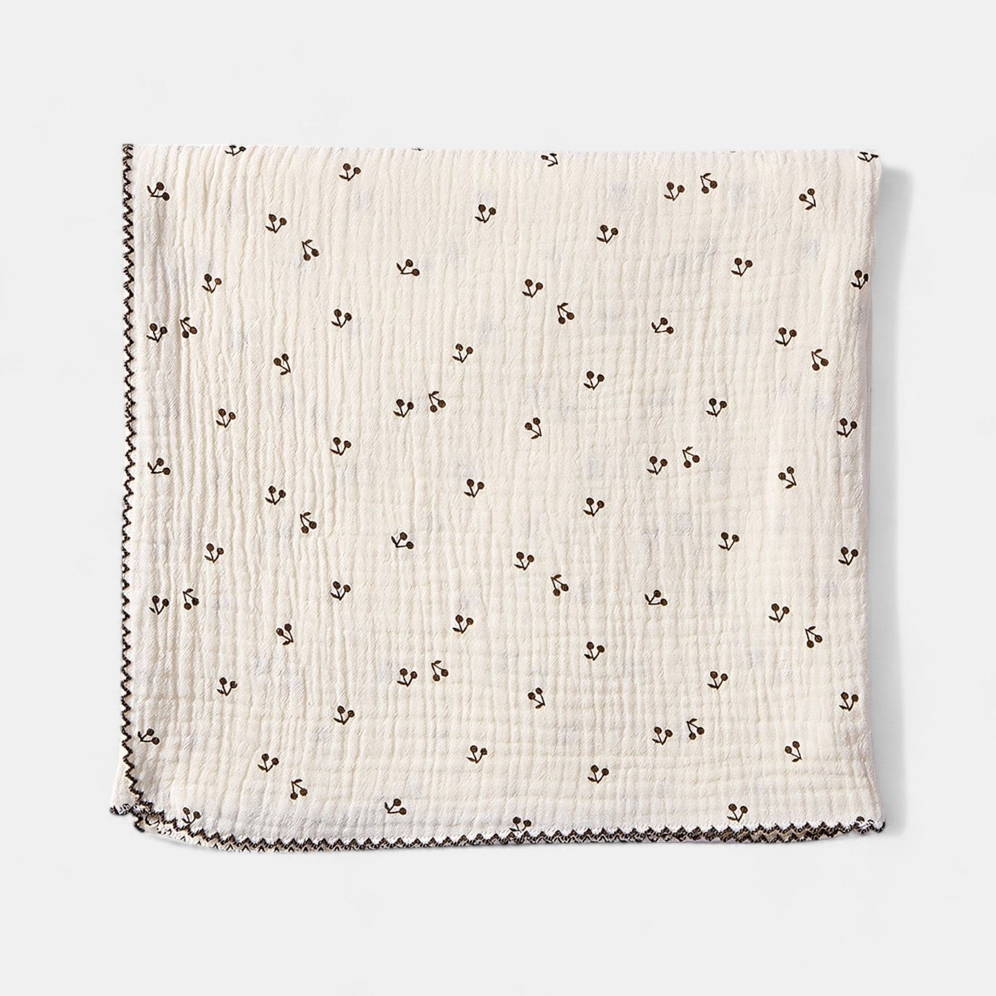 Cotton Gauze Bath Towel, Black Cherry