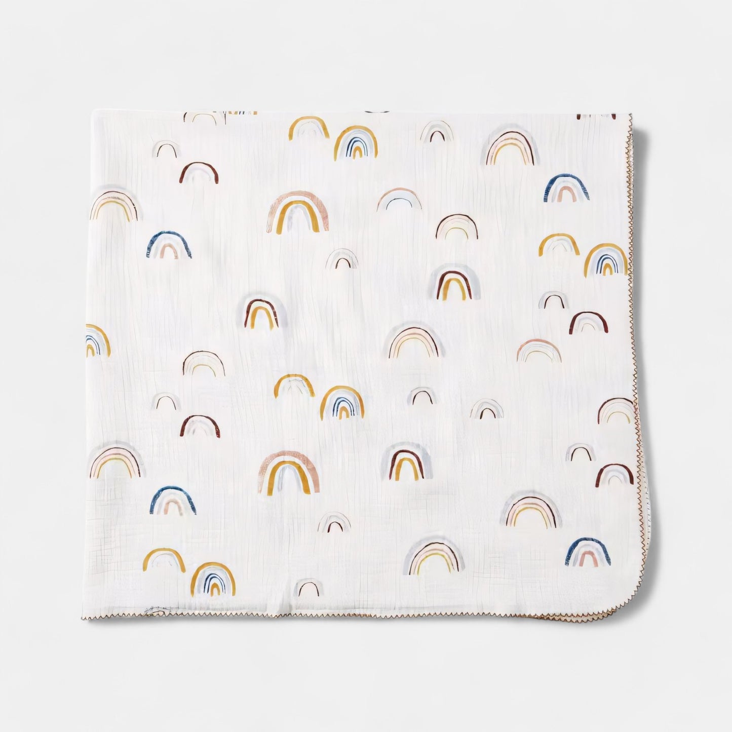 Cotton Gauze Bath Towel, Rainbow Charm