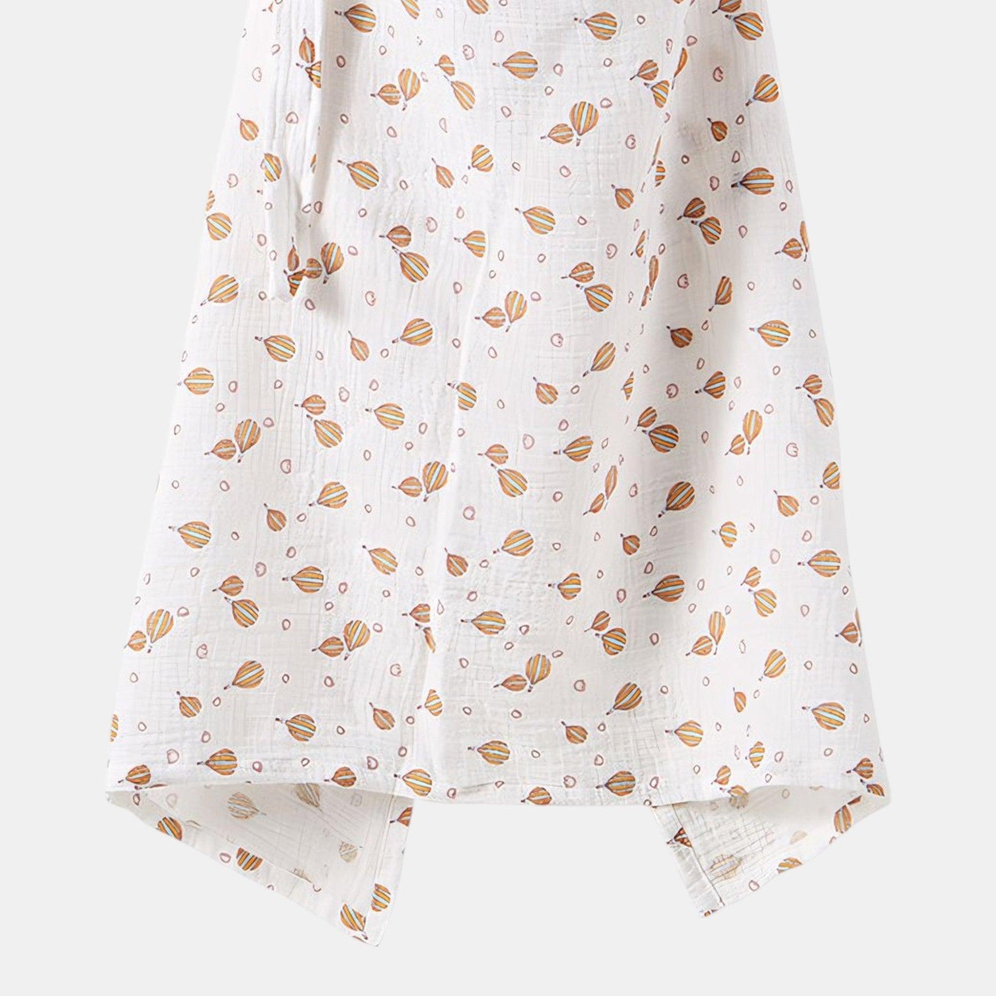 Cotton Gauze Nursing Cover, Hot Air Balloon - Detail - Bambisserie