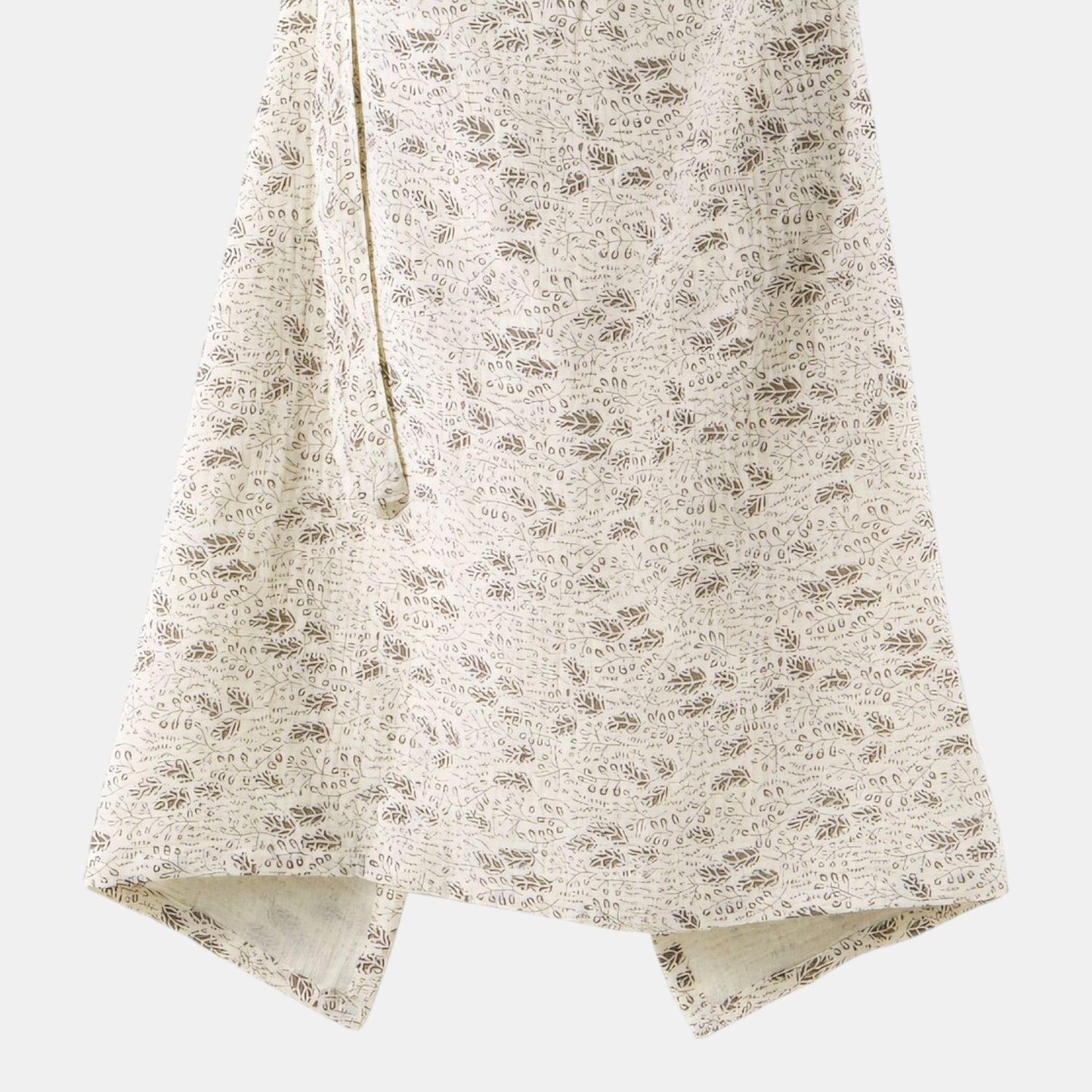 Cotton Gauze Nursing Cover, Little Leaves - Detail - Bambisserie