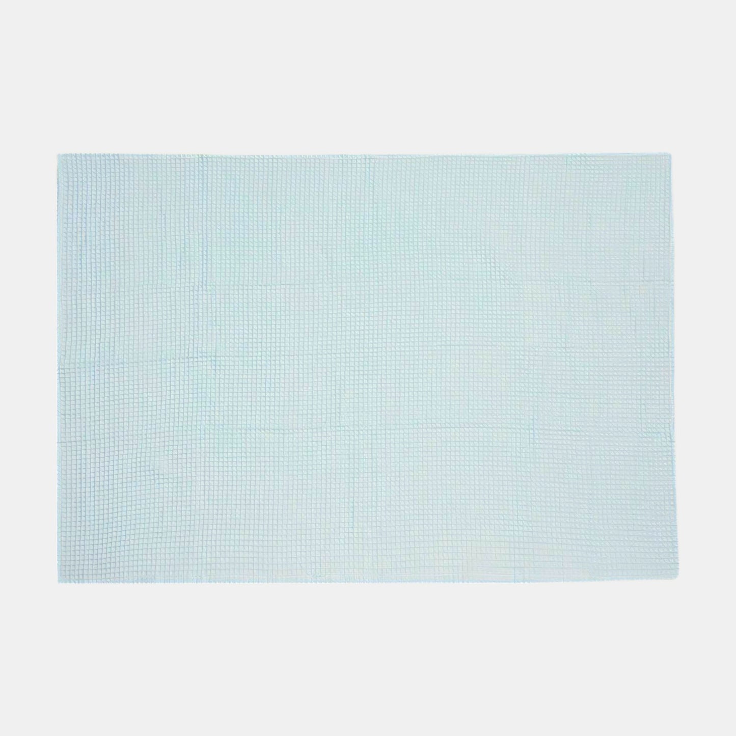 Cotton Waffle Baby Blanket, Ocean Green