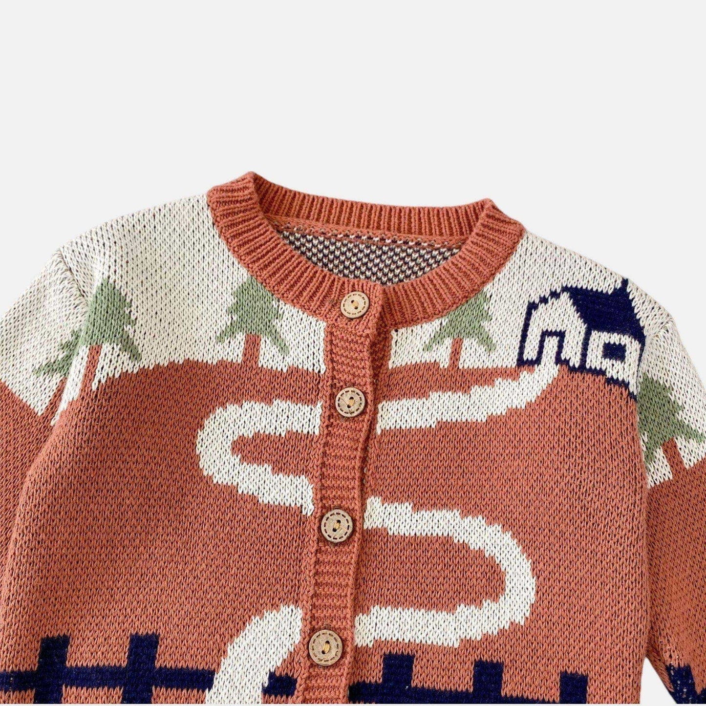 Country Road Cotton Knit Cardigan (3m-3yrs)