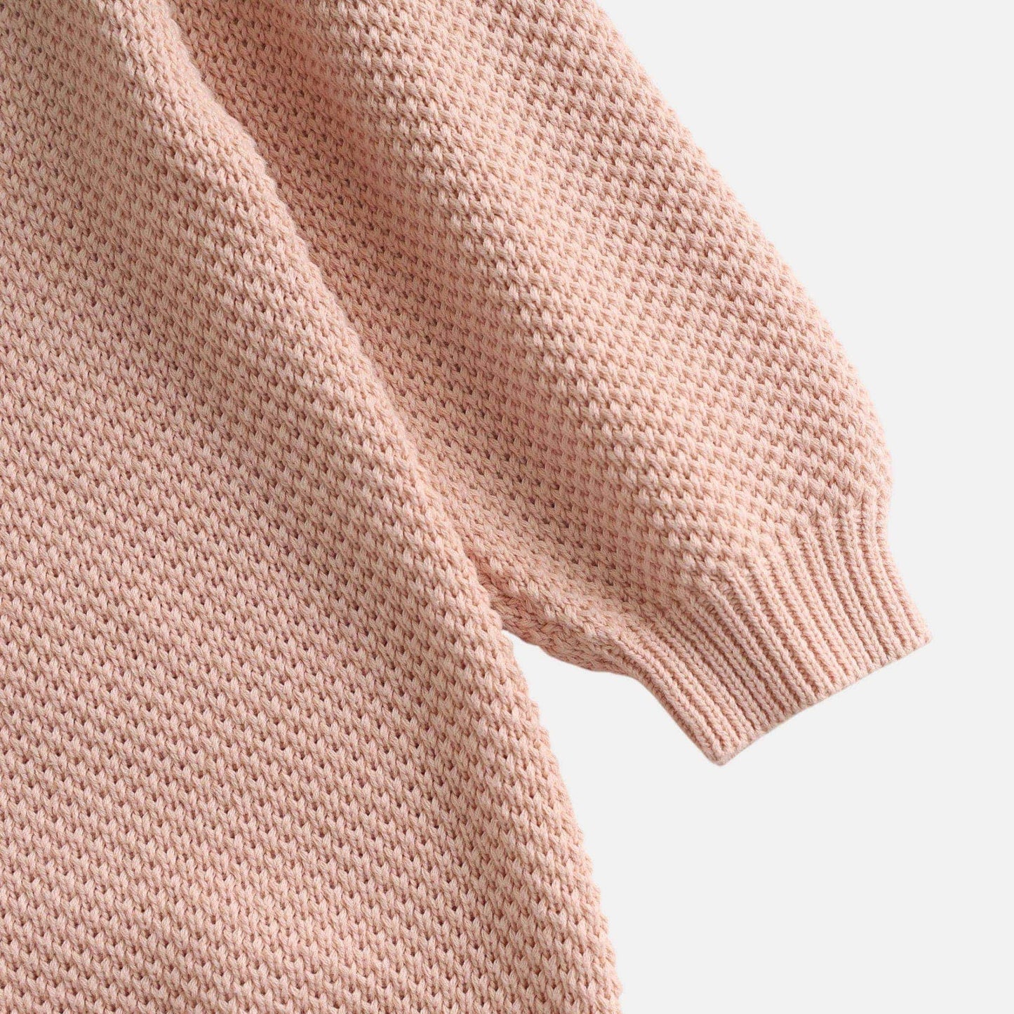 Drew Polo Knit Romper - Pink (3m-24m)