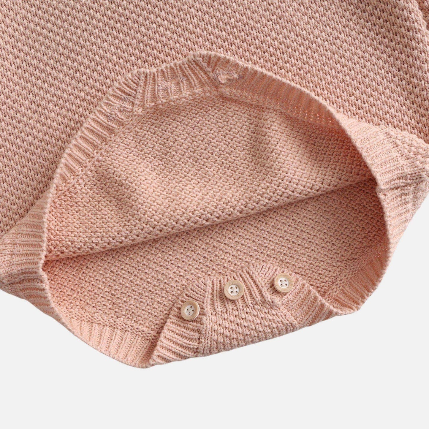 Drew Polo Knit Romper - Pink (3m-24m)