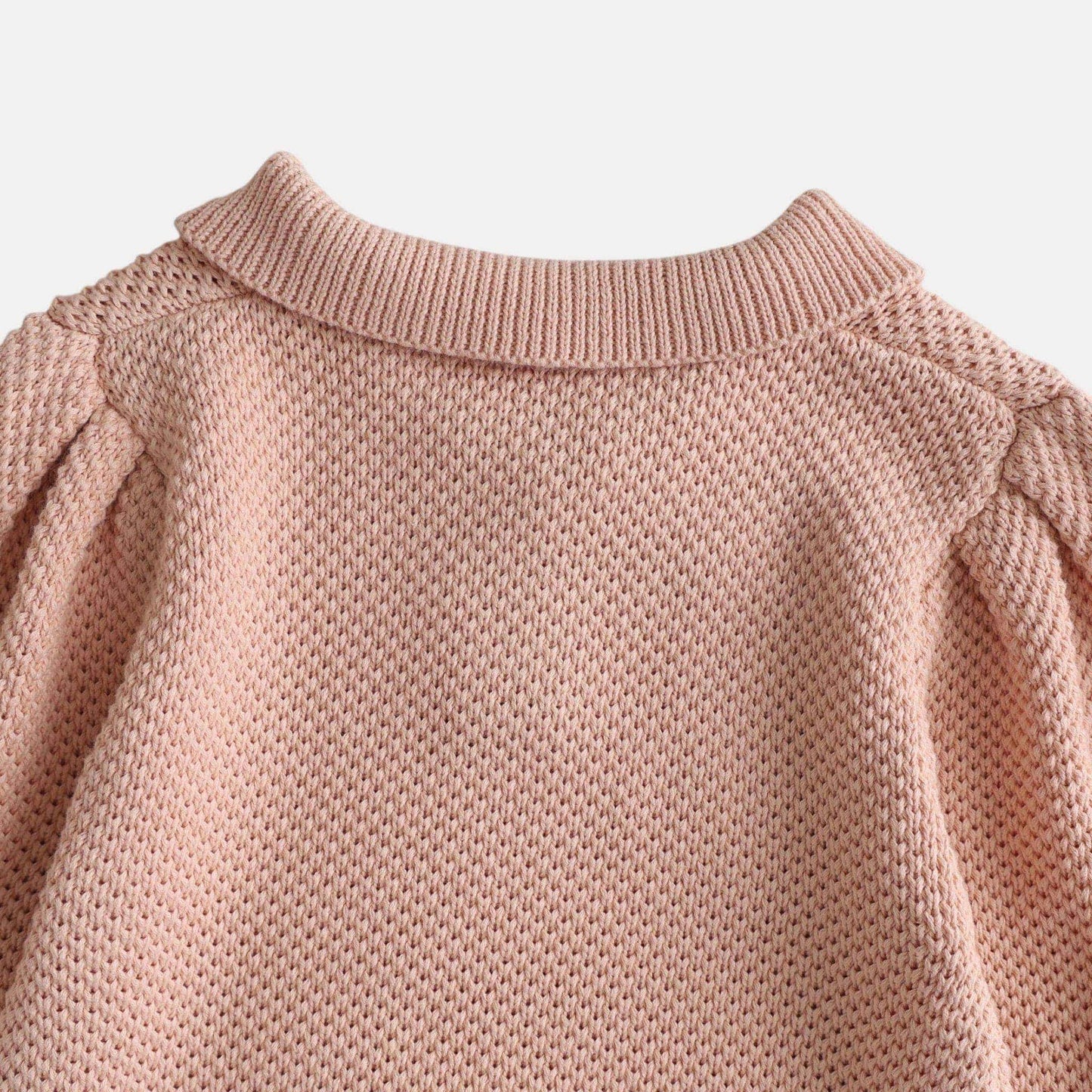 Drew Polo Knit Romper - Pink (3m-24m)