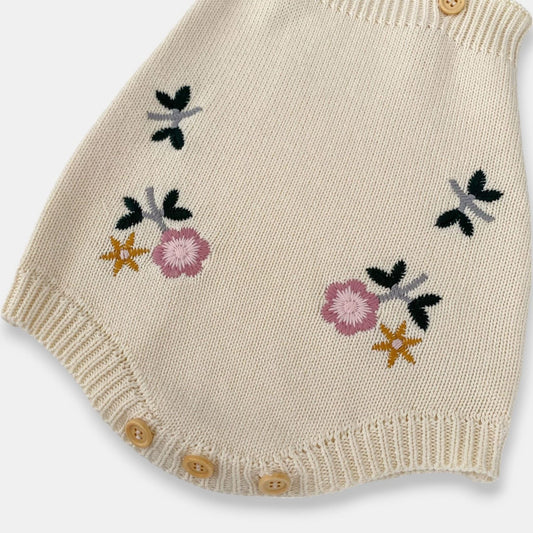 Eden Cotton Knit Romper (3m-3yrs)