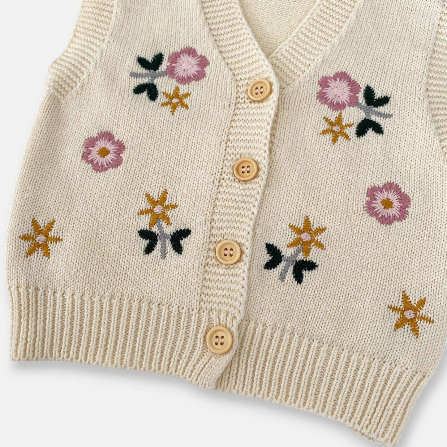 Eden Cotton Knit Vest (3m-3yrs)