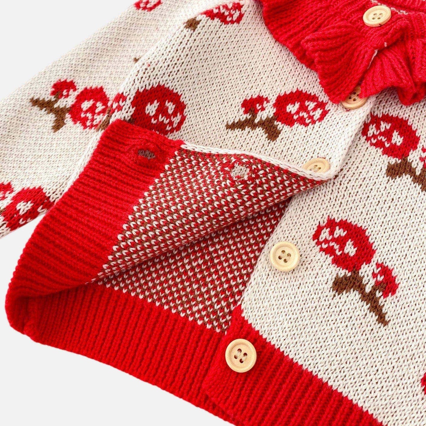 Ever Rose Cotton Knit Cardigan (3m-3yrs)