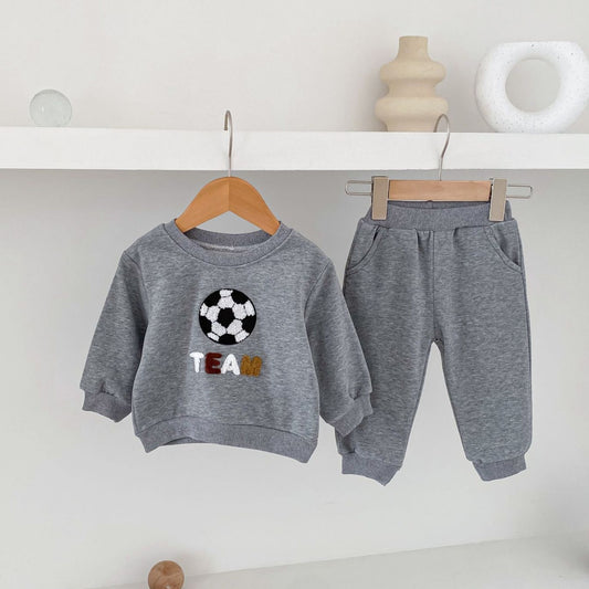 Football Team Cotton Lounge Set (6m-4yrs)