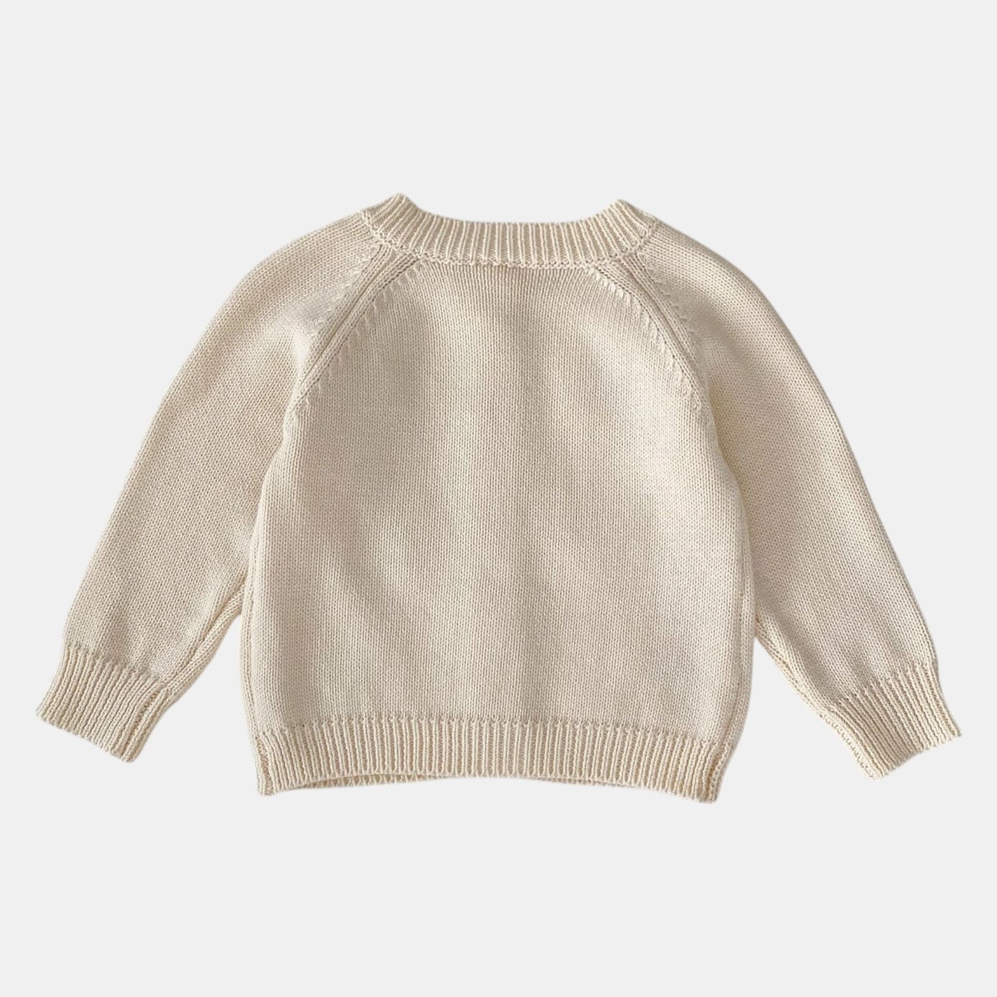 Freya Hearts Cotton Knit Cardigan (3m-3yrs)