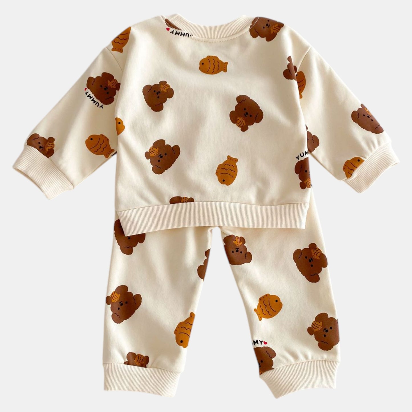 Gourmet Poodle Cotton Lounge Set (6m-4yrs)