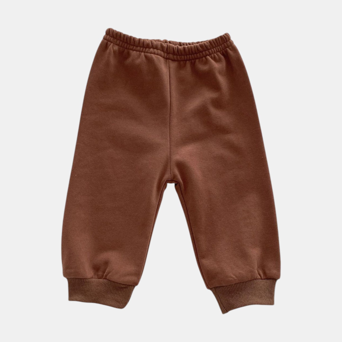 Happy Bear Cotton Lounge Set, Brown (3m-3yrs)