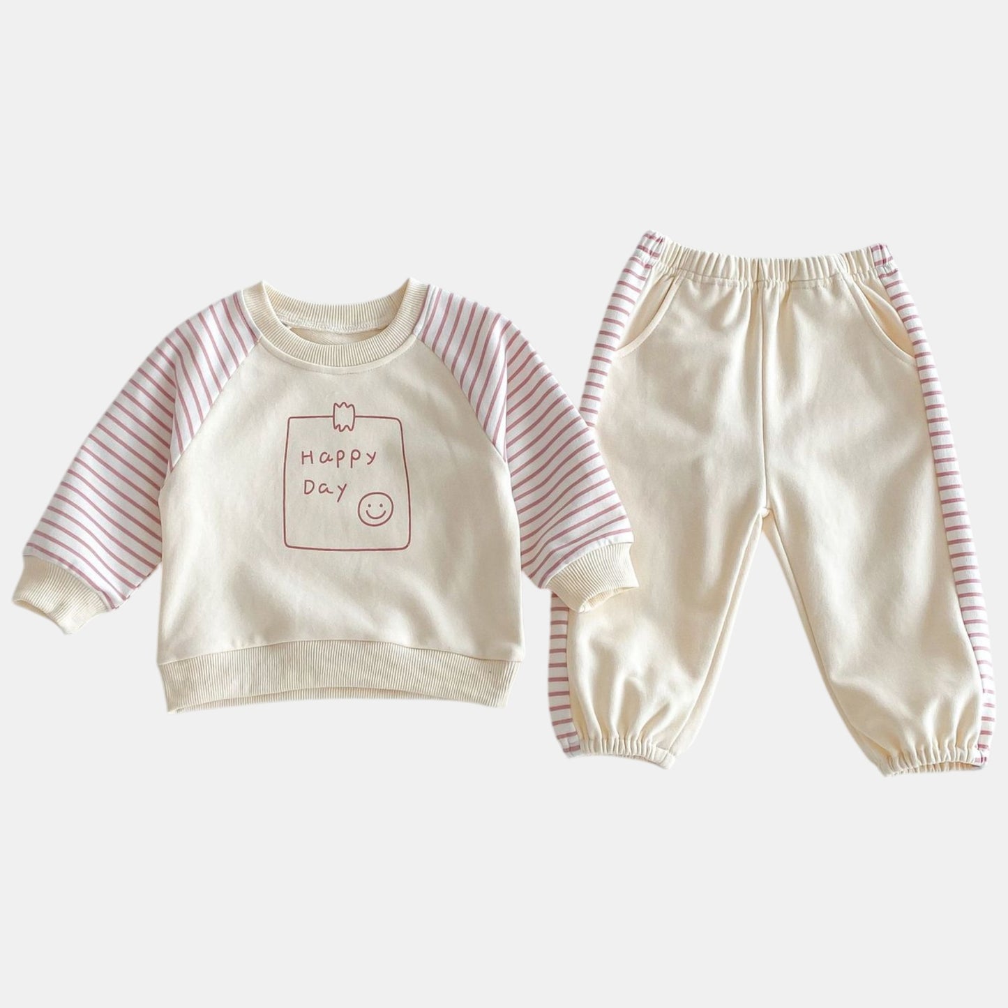 Happy Day Cotton Lounge Set (6m-4yrs)