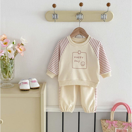 Happy Day Cotton Lounge Set (6m-4yrs)