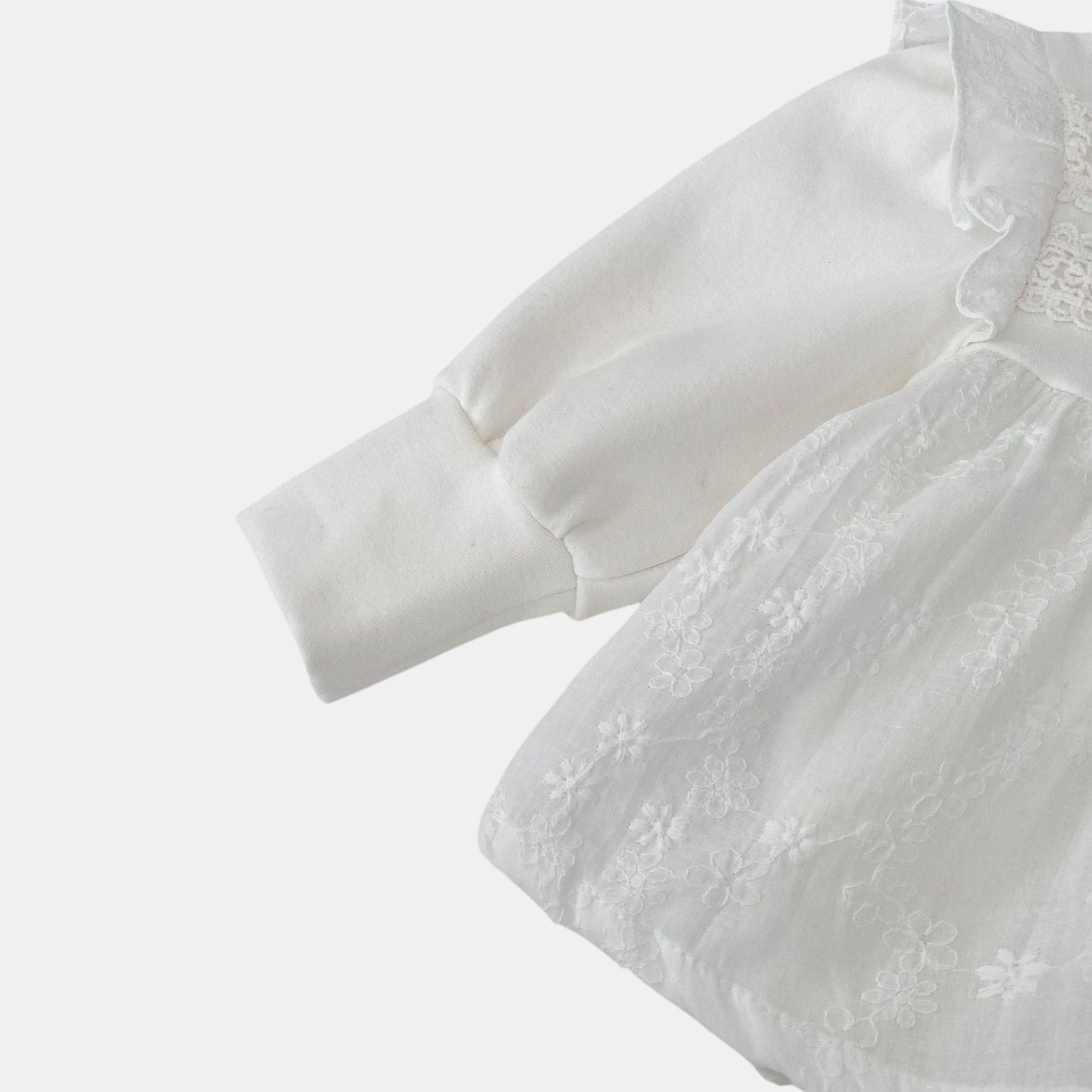 Ines Floral Cotton Romper Dress (3m-24m)