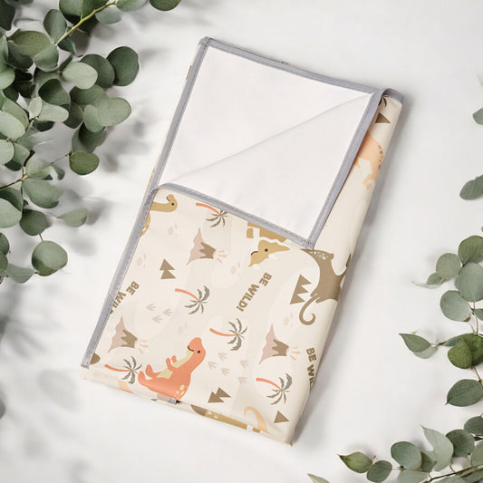 Waterproof Baby Changing Mat, Dinosaurs - Lifestyle - Bambisserie