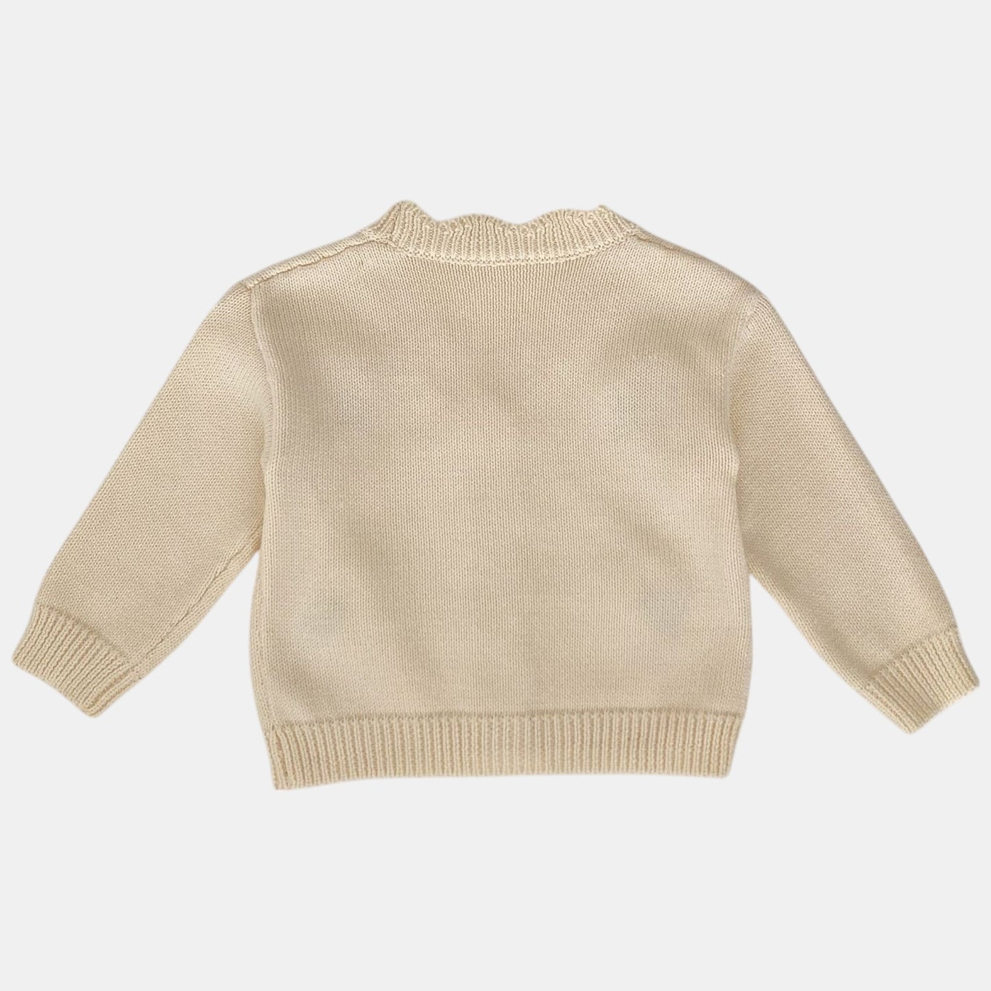 Josie Floral Cotton Knit Cardigan (3m-3yrs)