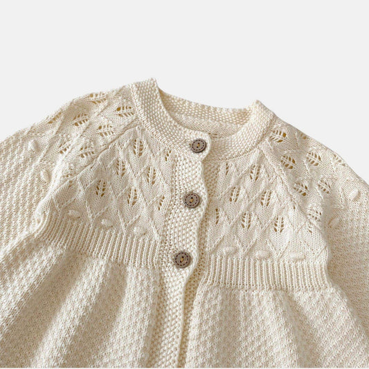 Lily Belle Cotton Knit Cardigan (3m-3yrs)