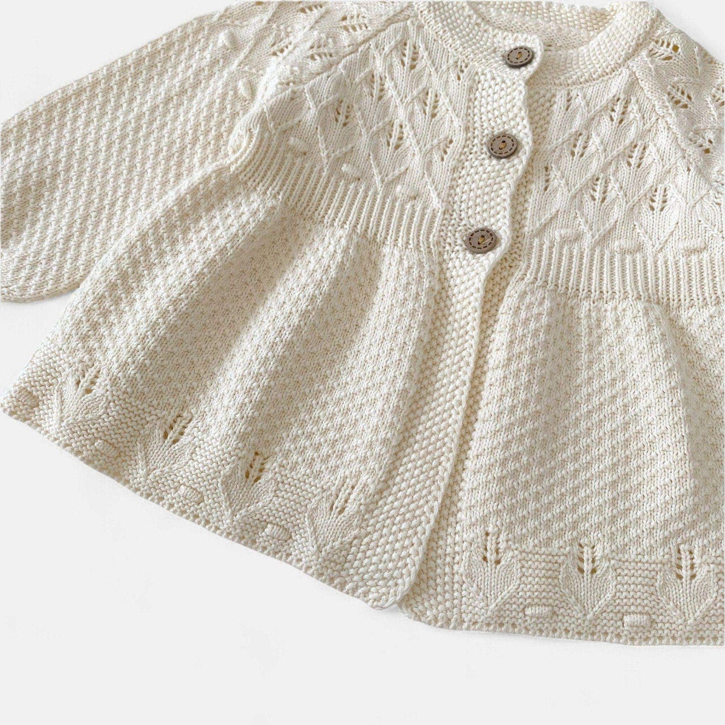 Lily Belle Cotton Knit Cardigan (3m-3yrs)