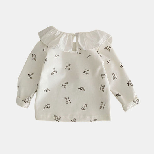 Lotus Ruffle Bloom Cotton Top (3m-24m)