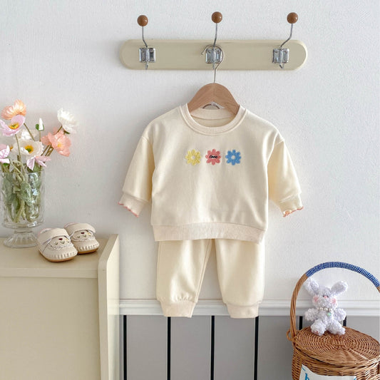 Love Blooms Cotton Lounge Set (6m-4yrs)