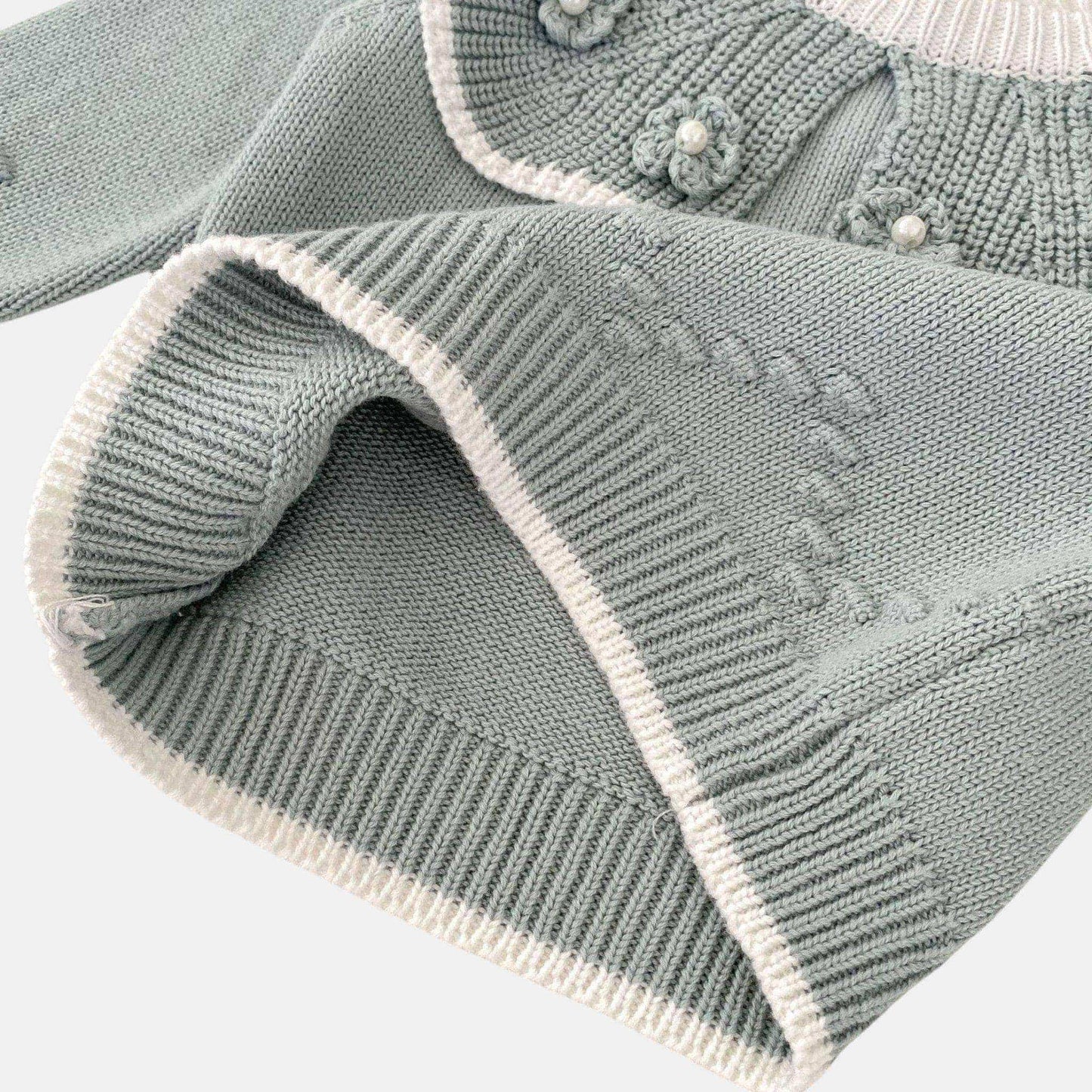 Lulu Petal Cotton Knit Sweater (3m-3yrs)