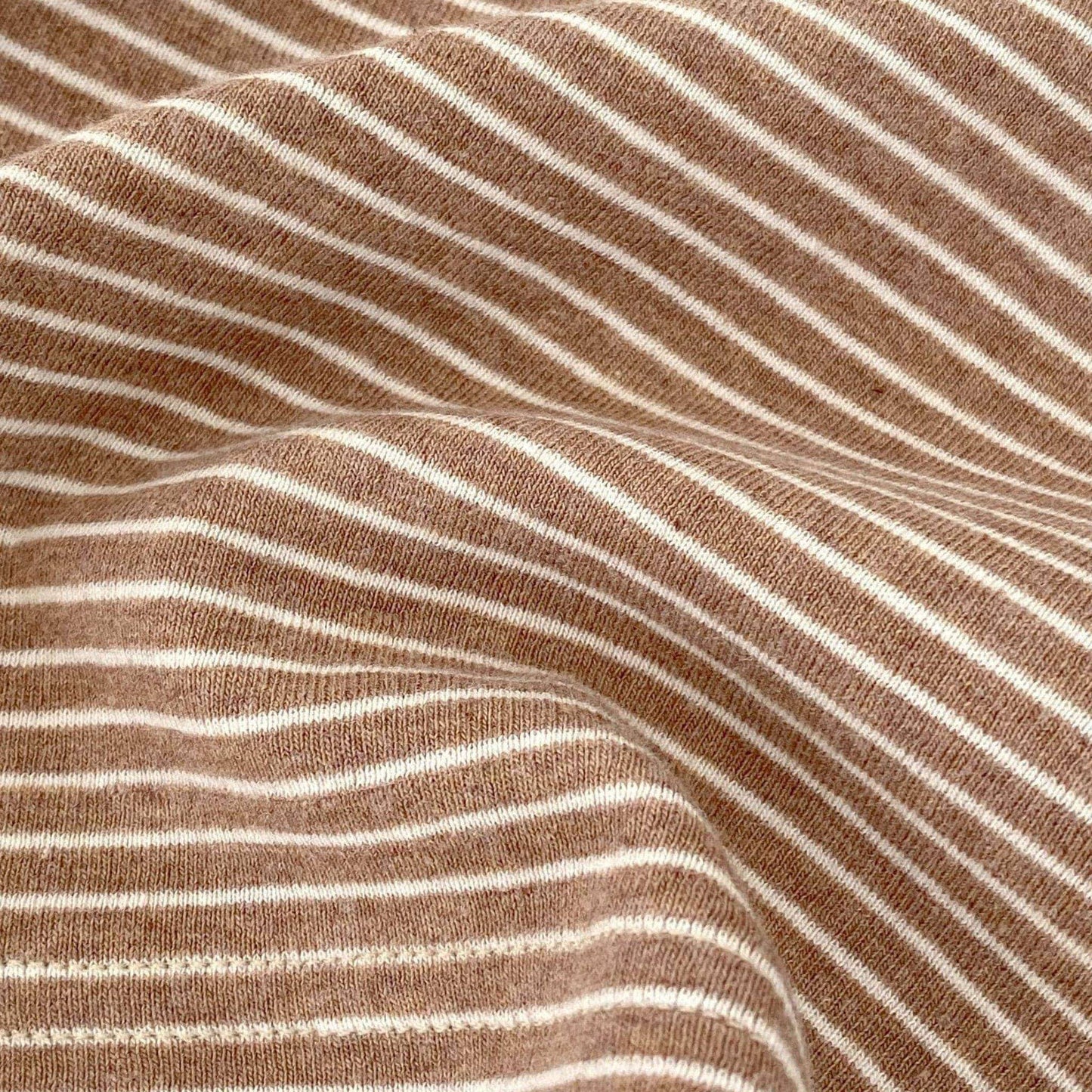 Mocha Stripe Cotton Top (3m-3yrs)