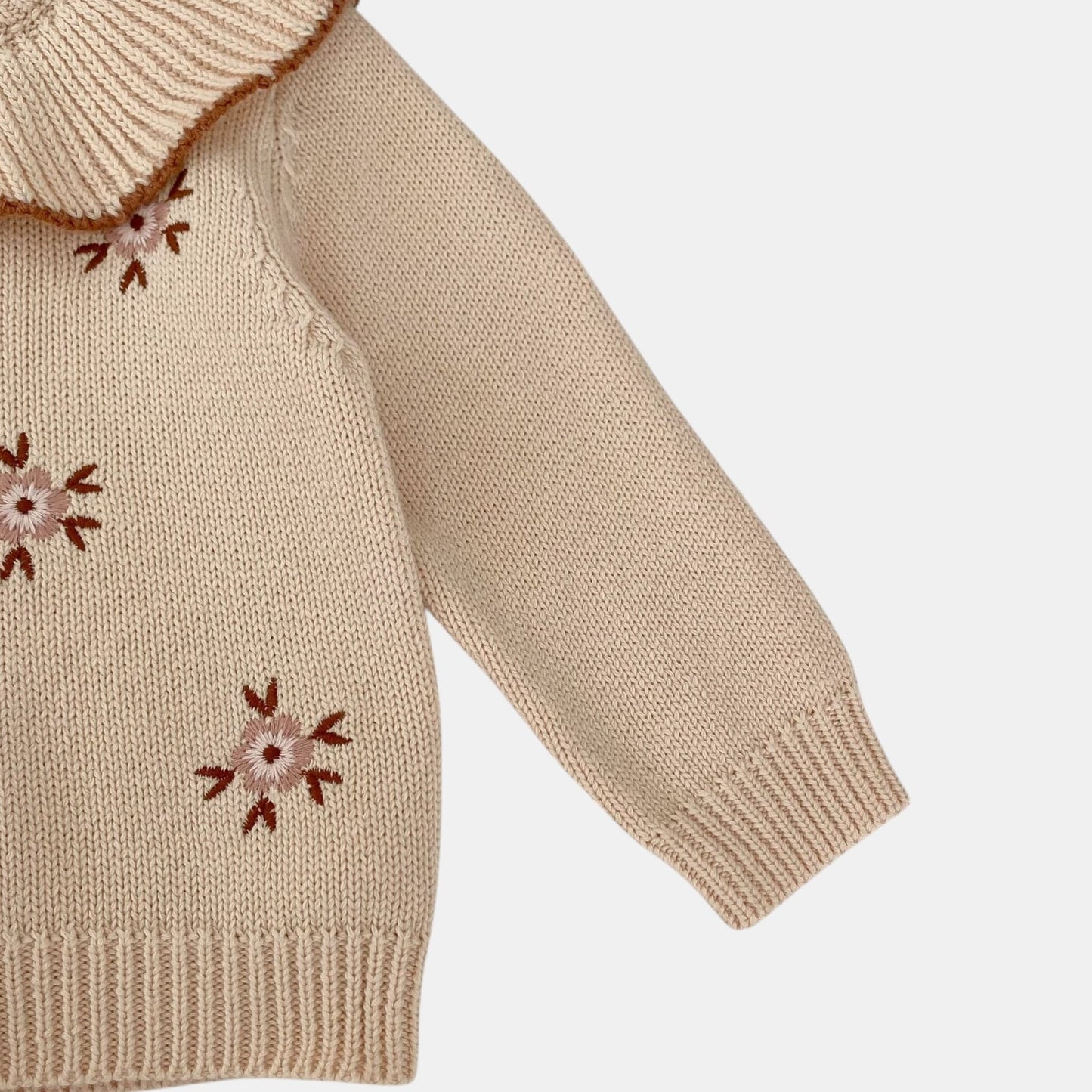 Sienna Floral Cotton Knit Cardigan (3m-3yrs)
