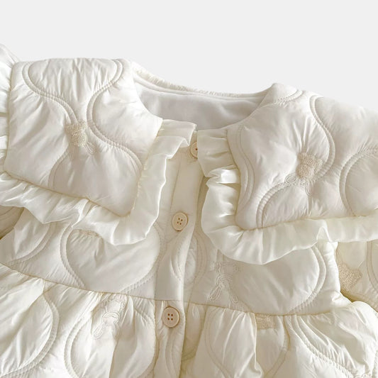 Snow Bunny Quilted Baby Coat (6m-4yrs)