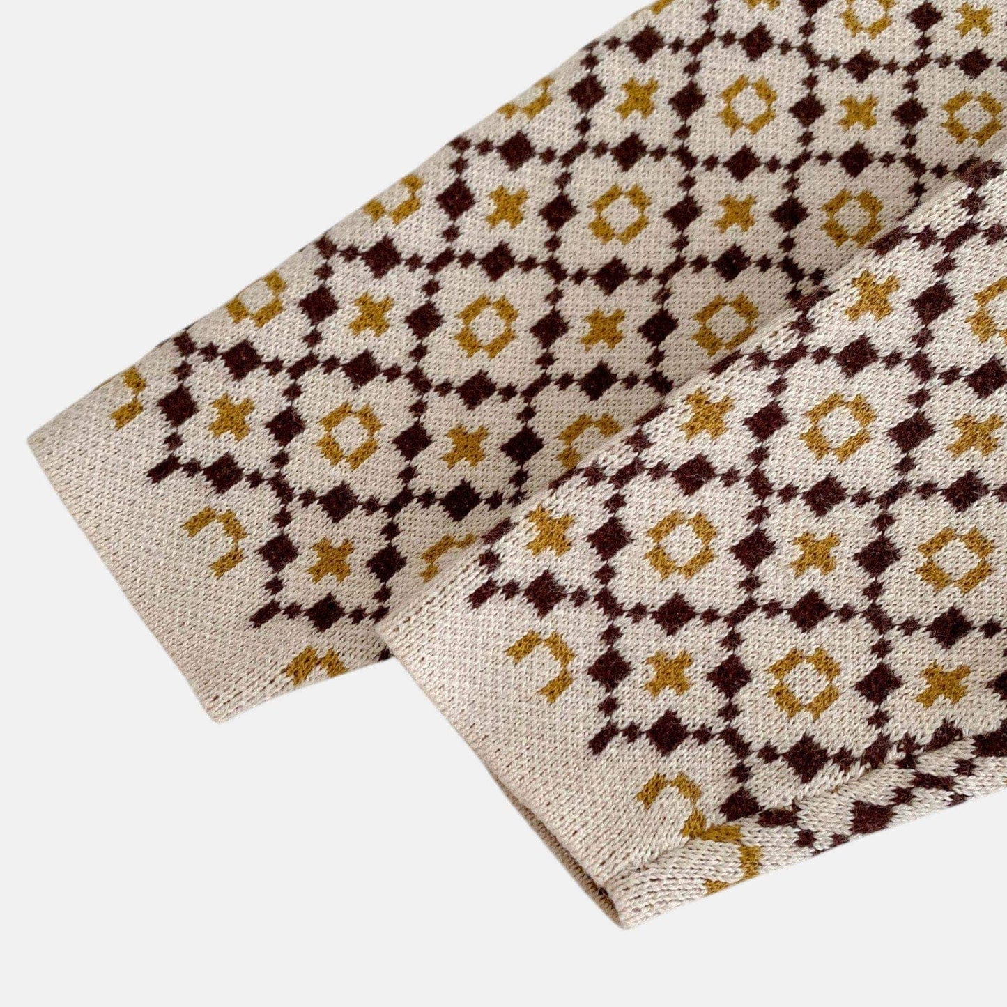 Agnes Vintage Knit Cardigan - Camel (3m-3yrs)
