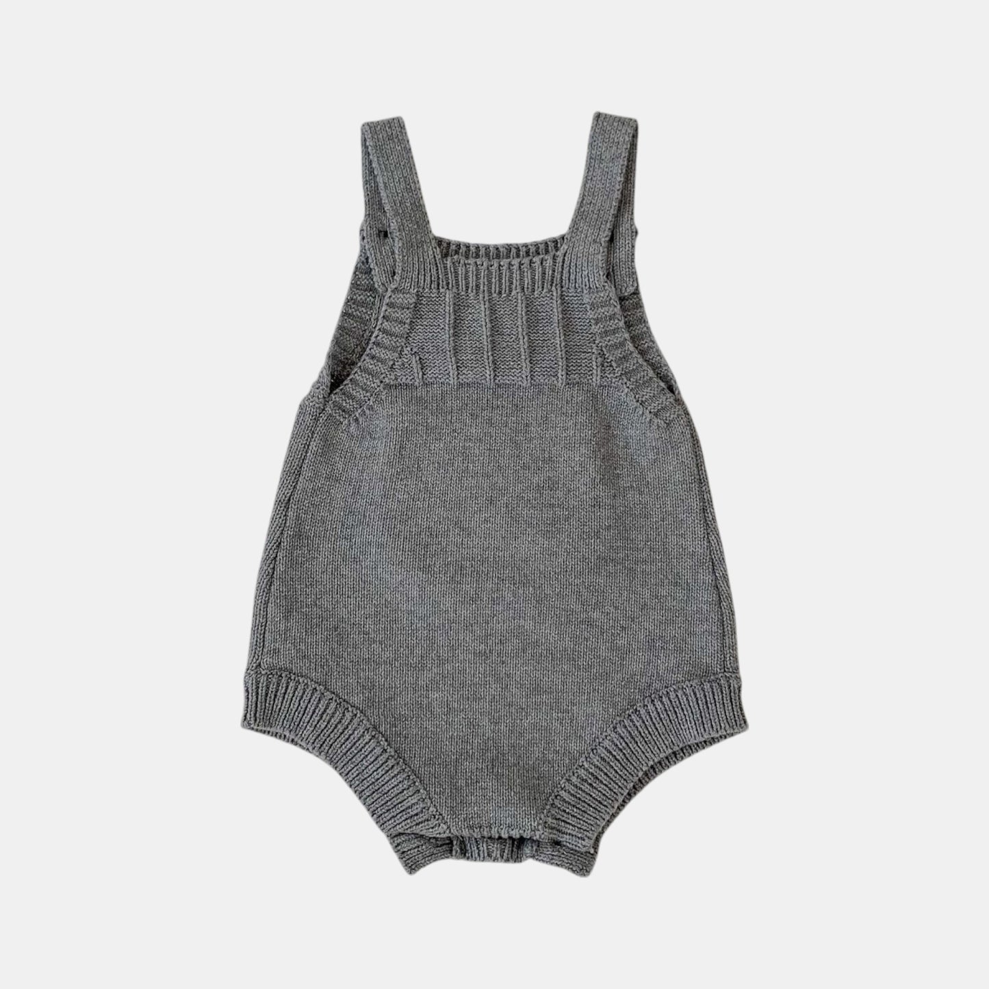 Alex Pocket Cotton Knit Romper (3m-24m)