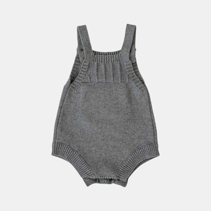 Alex Pocket Cotton Knit Romper (3m-24m)